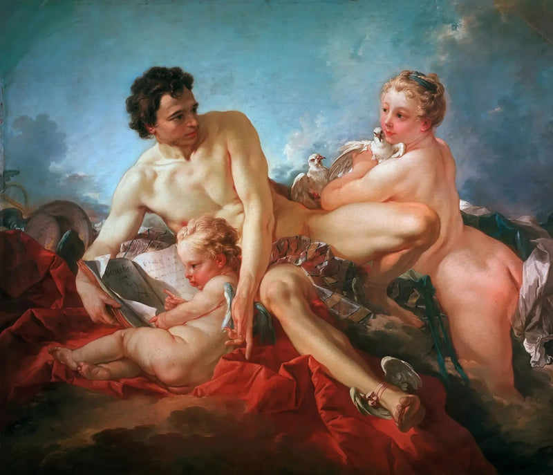 Kärlekens utbildning - François Boucher
