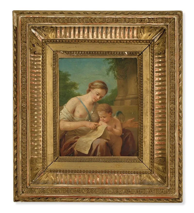 Cupids utbildning - Louis Jean François Lagrenée