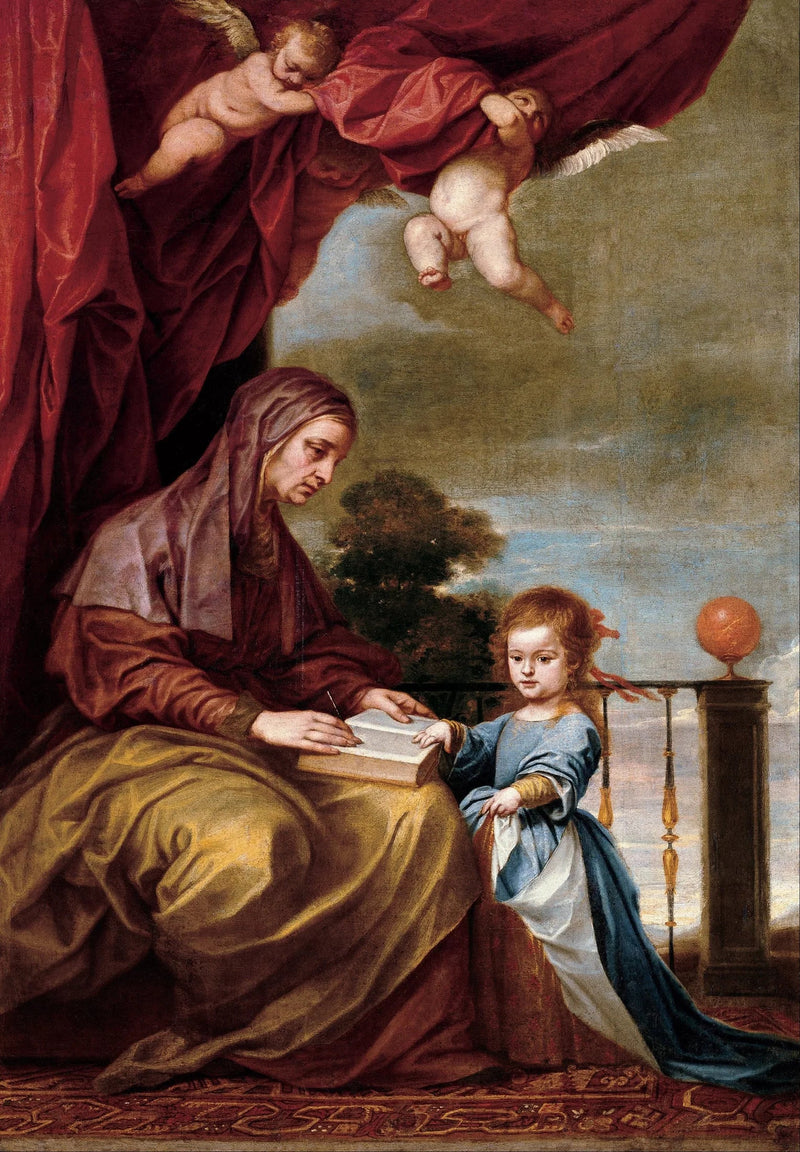 Madonnans utbildning - Alonso Cano