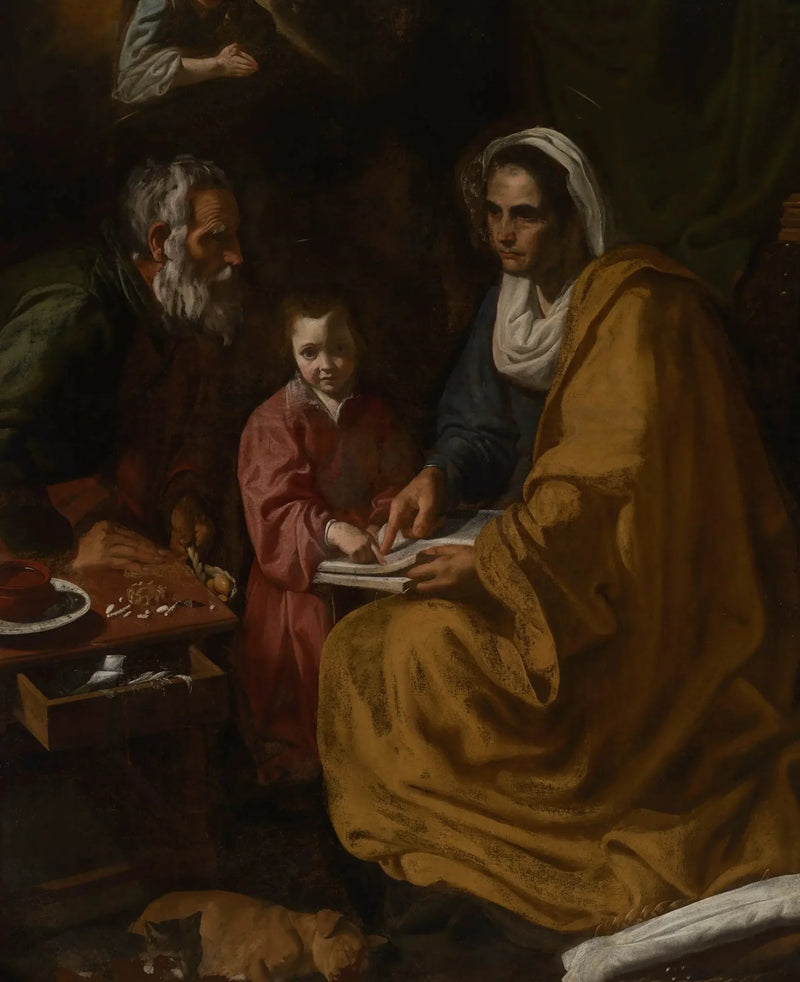 Madonnans utbildning - Diego Velázquez