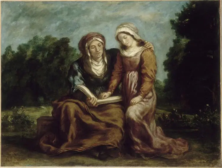 Jungfruns utbildning - Eugène Delacroix