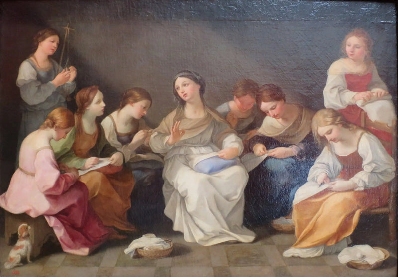 Madonnans utbildning - Guido Reni