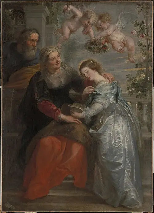 Madonnas utbildning - Peter Paul Rubens