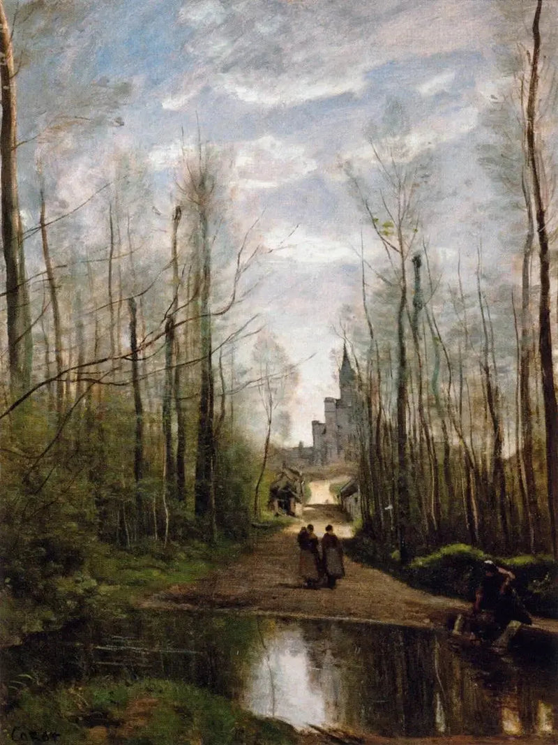 Marissel-kyrkan - Jean-Baptiste Camille Corot