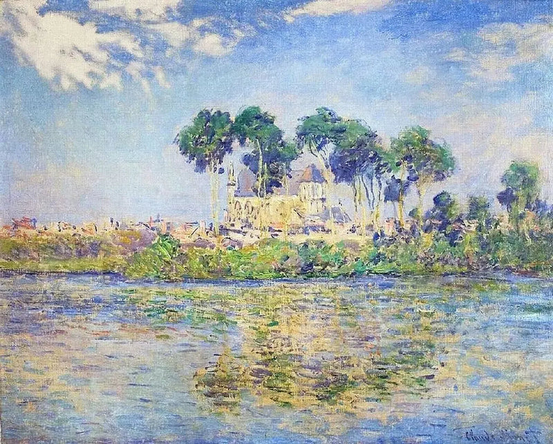Kyrkan i Vernon - Claude Monet