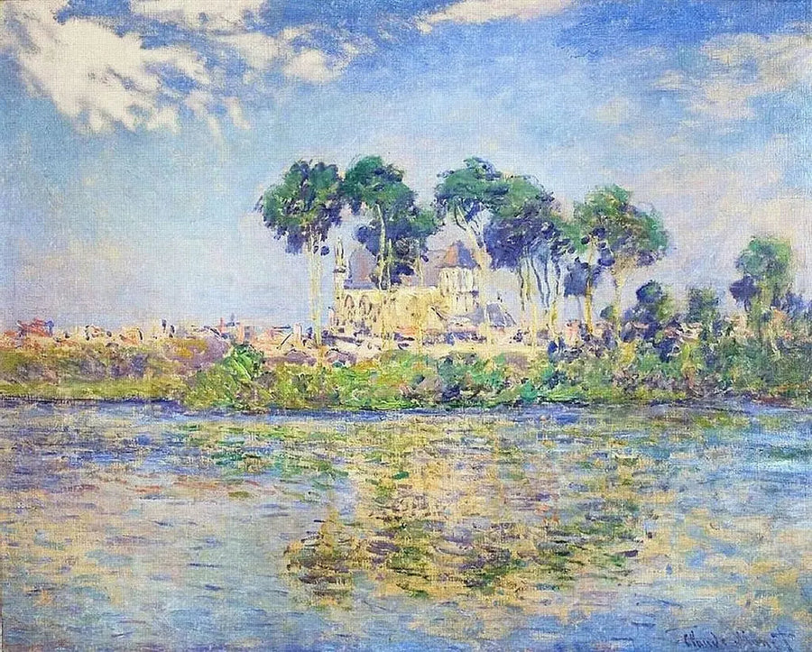 Kyrkan i Vernon - Claude Monet