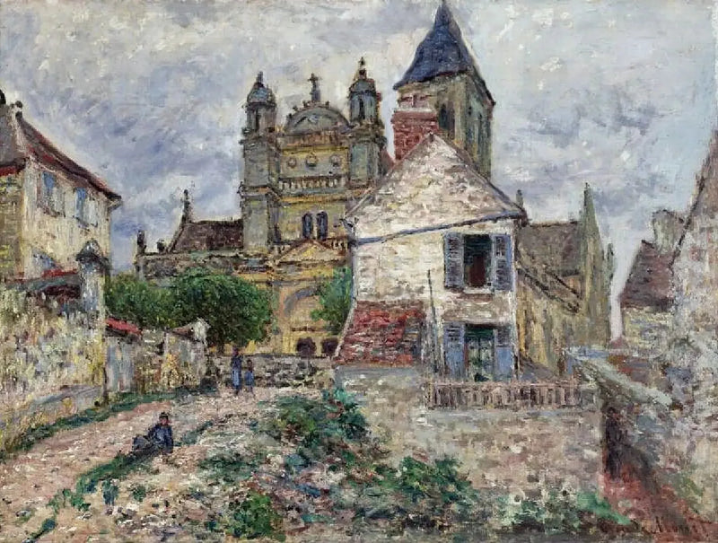 Vetheuils kyrka - Claude Monet