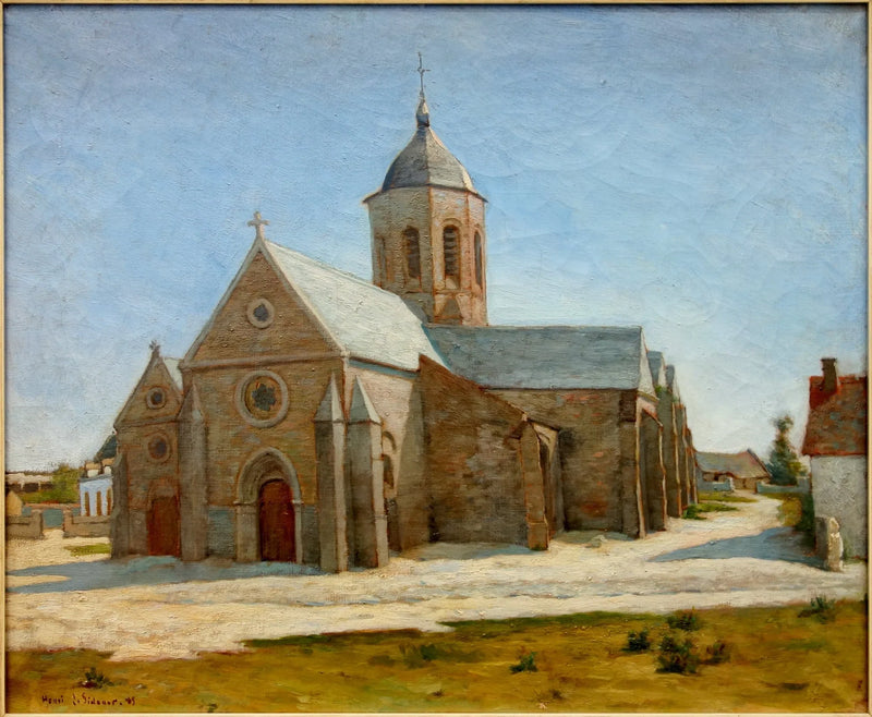 Saint-Michel-kyrkan i Étaples - Henri Le Sidaner