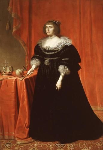 Elisabeth Stuart i rollen som Böhmens drottning - Gerrit van Honthorst