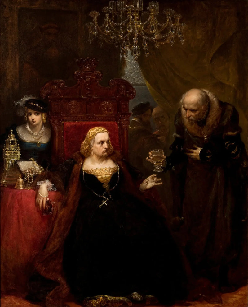 Förgiftningen av drottning Bona - Jan Matejko