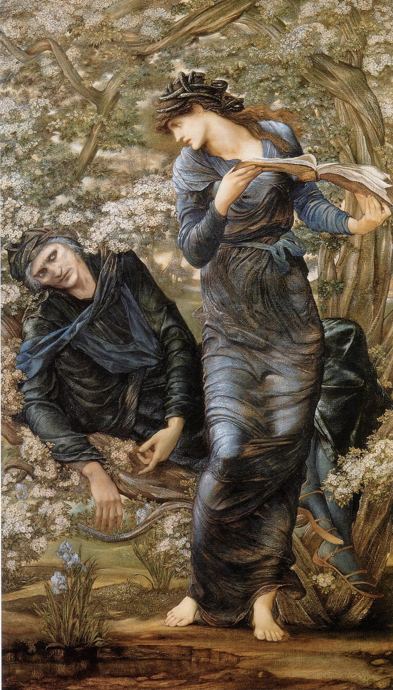 Merlins förtrollning - Edward Burne-Jones