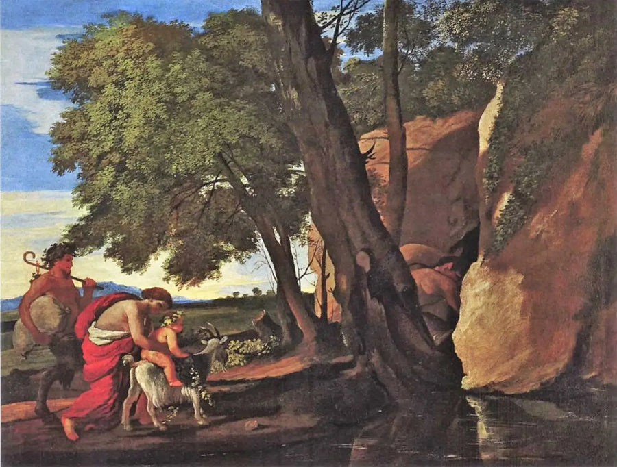 Barnets Bacchus - Nicolas Poussin