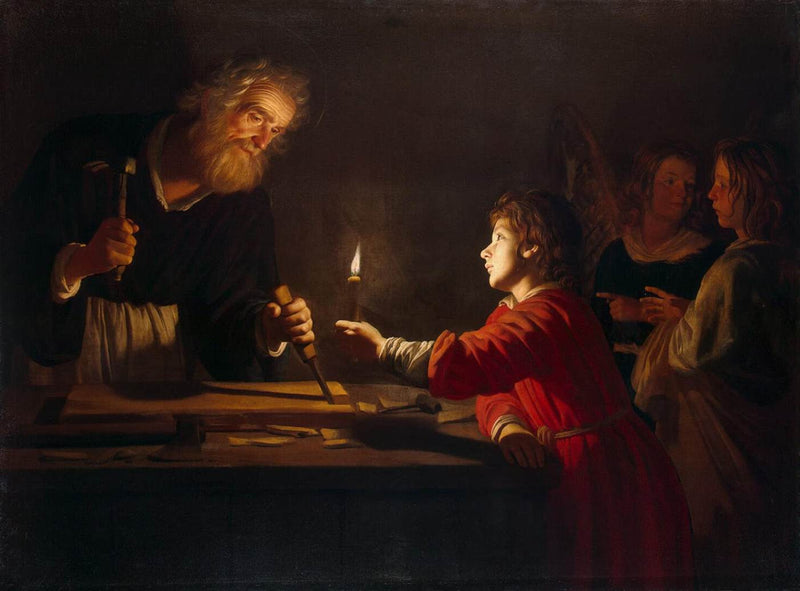 Barnets Kristus - Gerrit van Honthorst