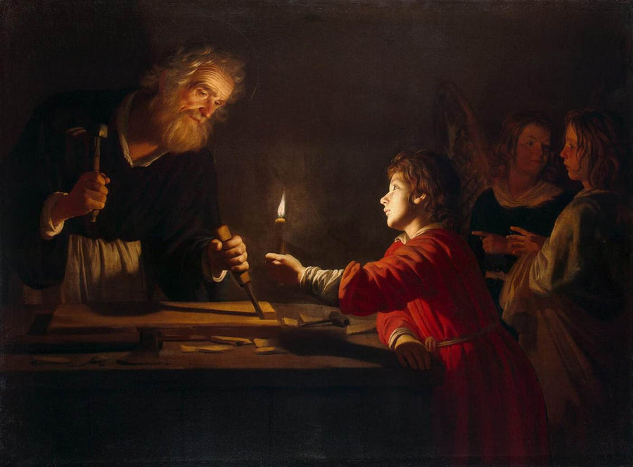 Barnets Kristus - Gerrit van Honthorst