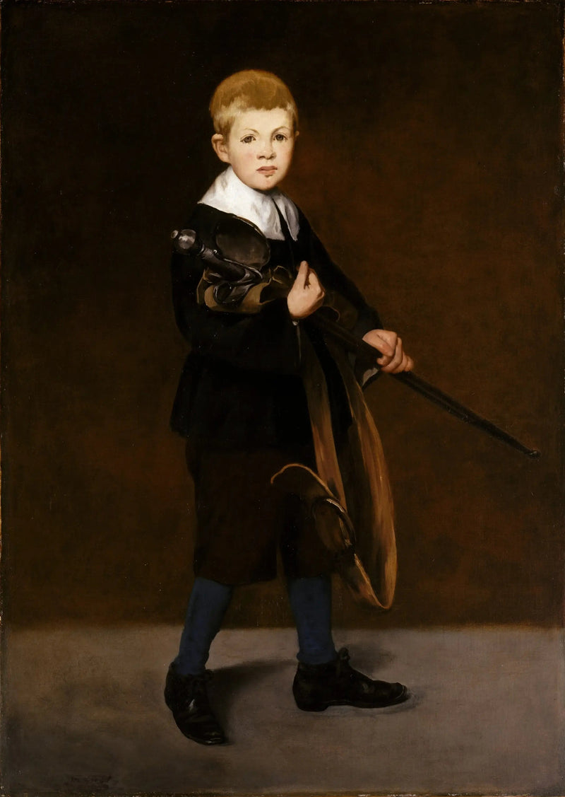 Barnet med svärdet - Édouard Manet