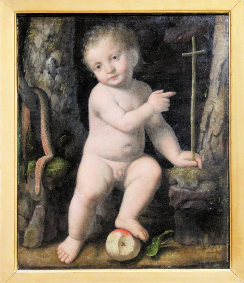 Barn Jesus, världens frälsare - Bernardino Luini