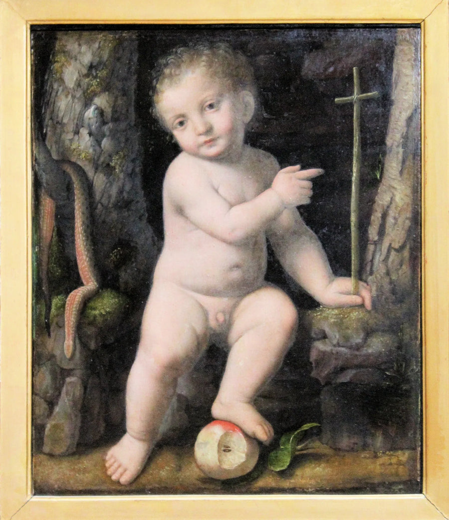 Barn Jesus, världens frälsare - Bernardino Luini