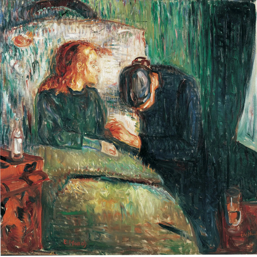 Den sjuka pojken - Edvard Munch