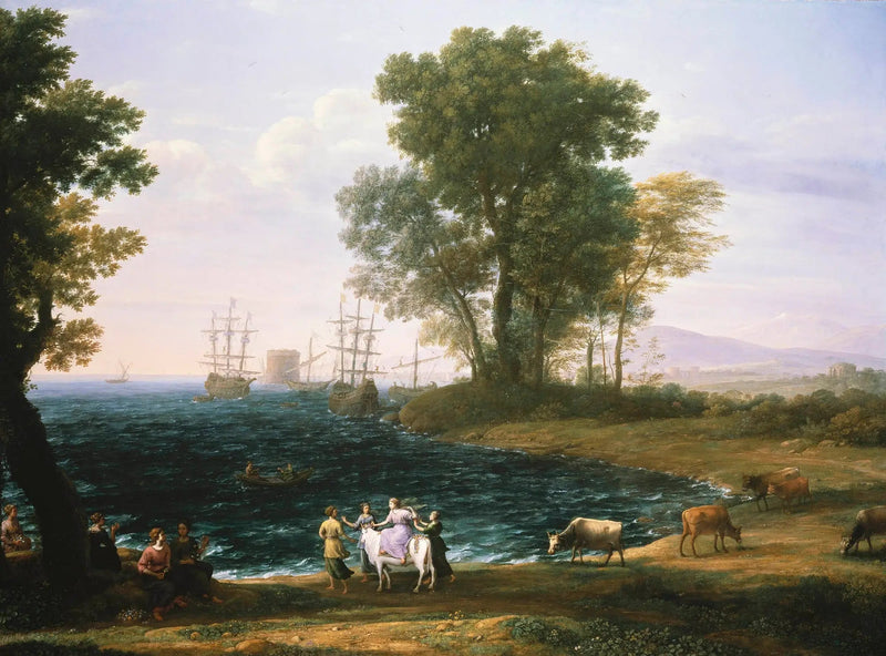 Europeisk borttagning - Claude Lorrain
