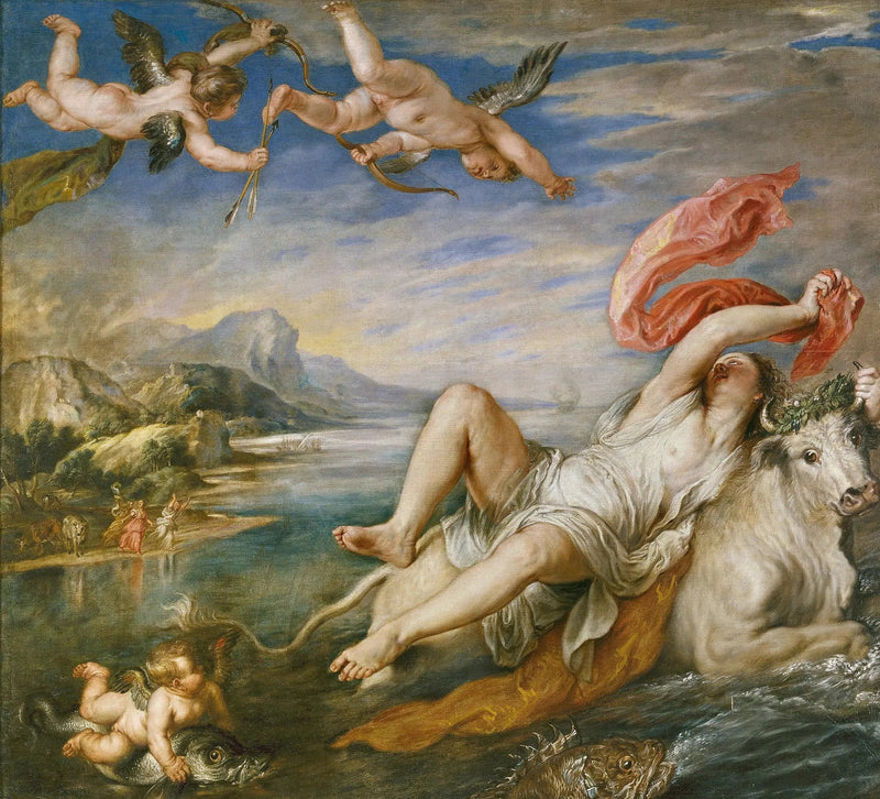 Europas borttagning - Peter Paul Rubens