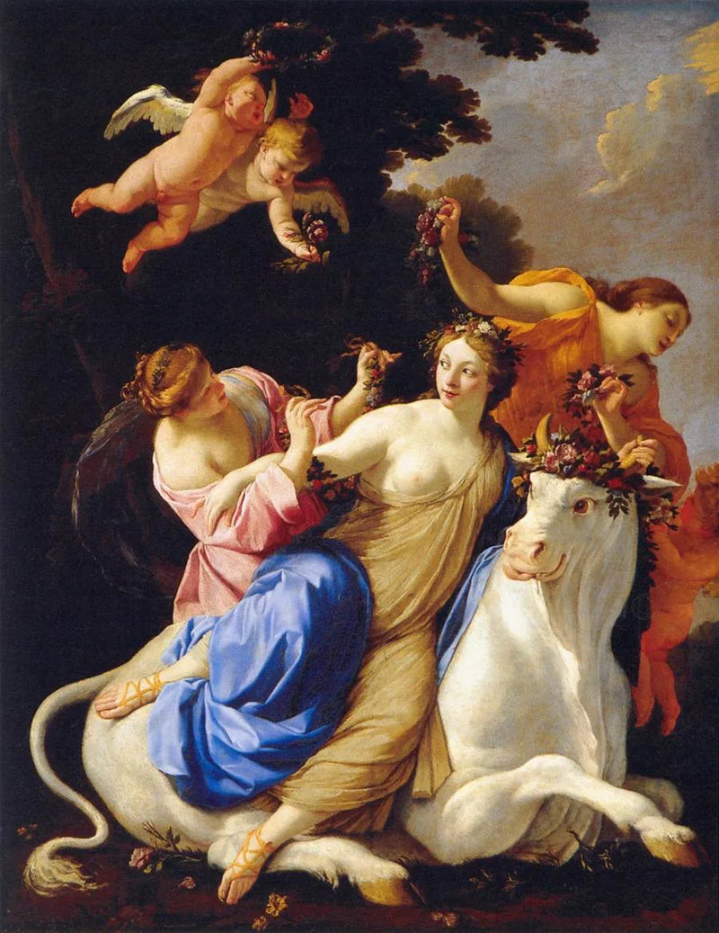 Europas borttagning - Simon Vouet