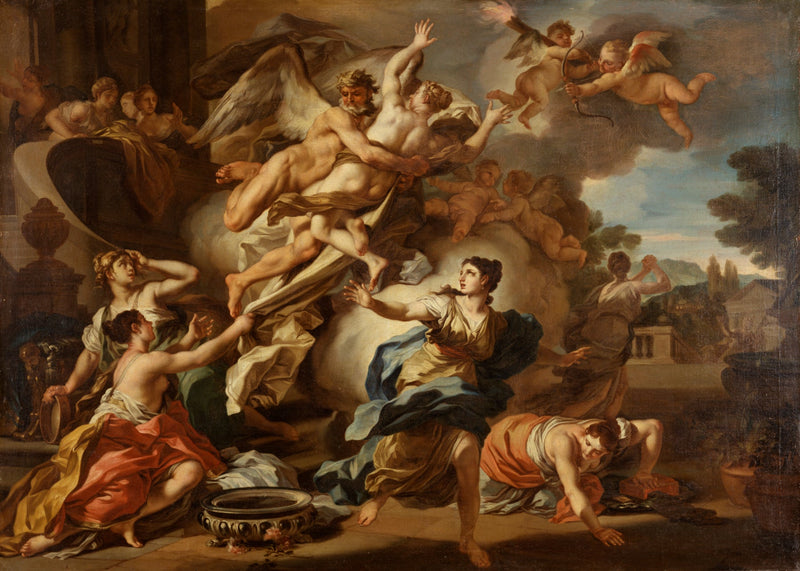 Orithyias borttagning - Francesco Solimena