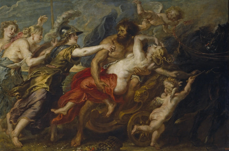 Proserpinas borttagning - Peter Paul Rubens