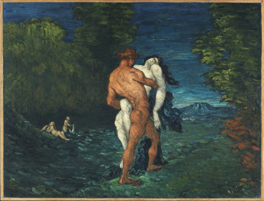 Bortförandet - Paul Cézanne
