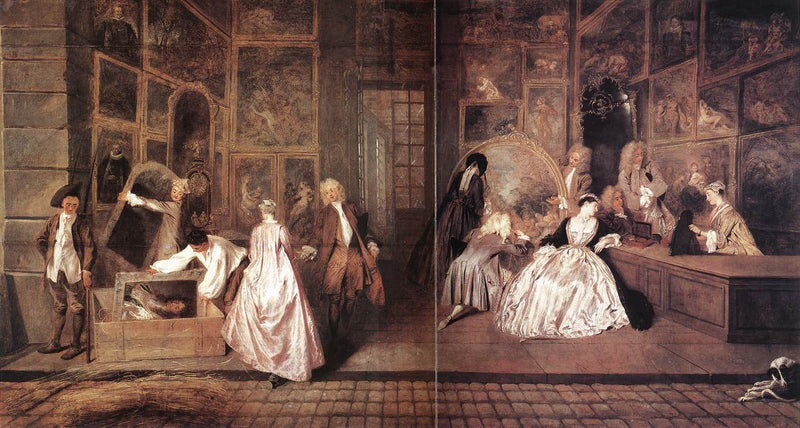 Gersaints skylt - Antoine Watteau