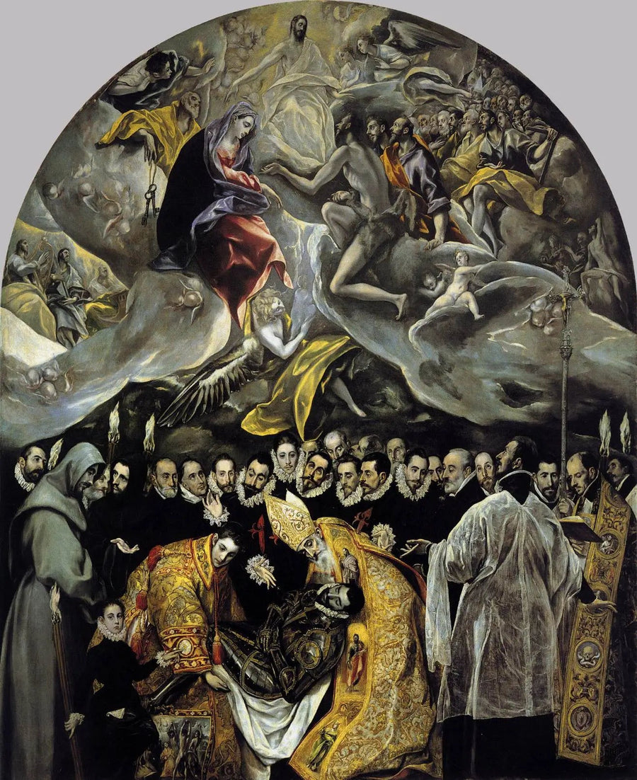 Begravningen av greven av Orgaz - El Greco