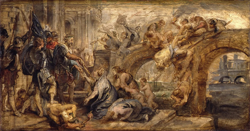 Henrik IV:s intåg i Paris - Peter Paul Rubens