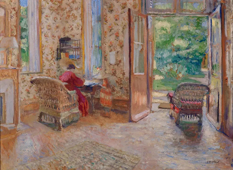 Ingången till staden - Édouard Vuillard