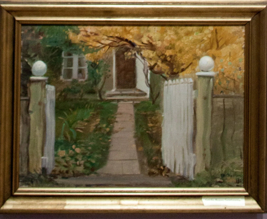 Vår trädgårds ingång - Anna Ancher