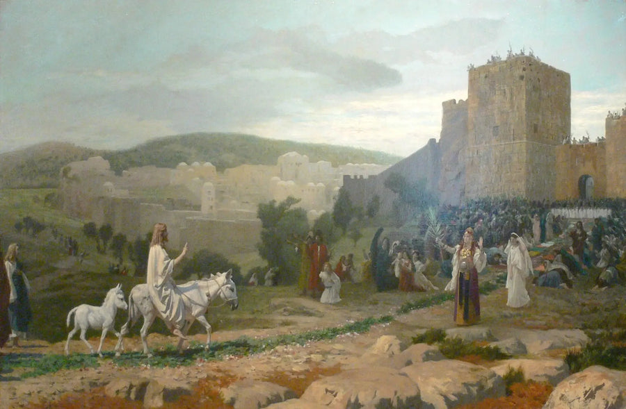 Kristi inträde i Jerusalem - Jean-Léon Gérôme