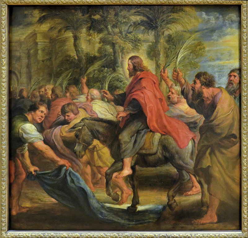 Kristi intåg i Jerusalem - Peter Paul Rubens