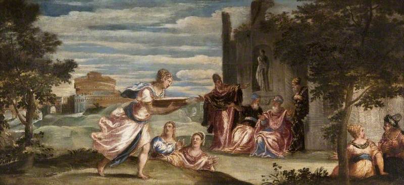 Tuccia-prövningen - Jacopo Tintoretto