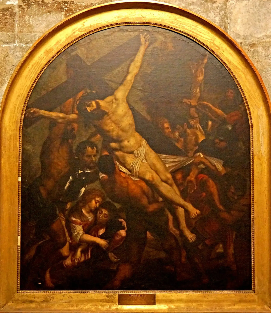 Korsets uppsättning - Peter Paul Rubens