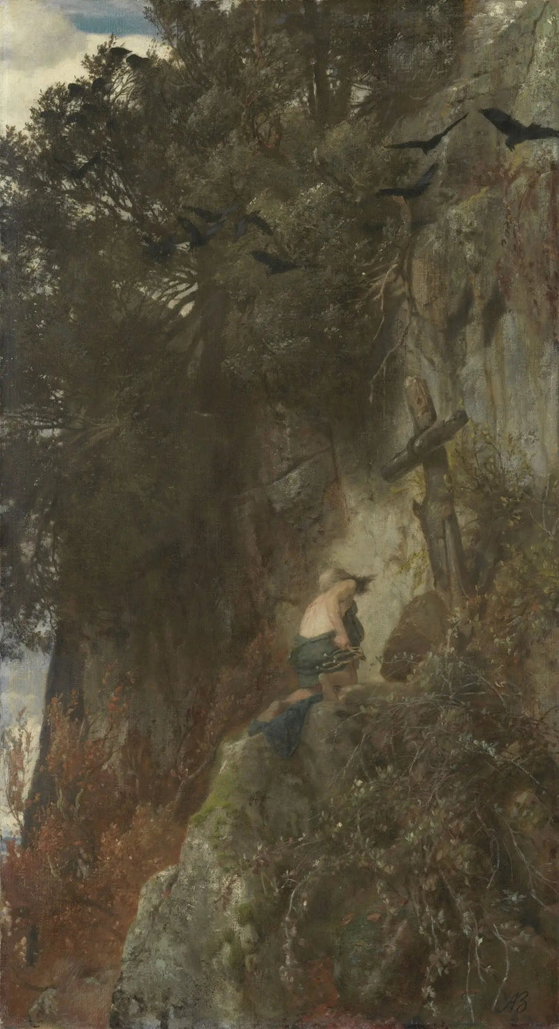 Eremiten - Arnold Böcklin
