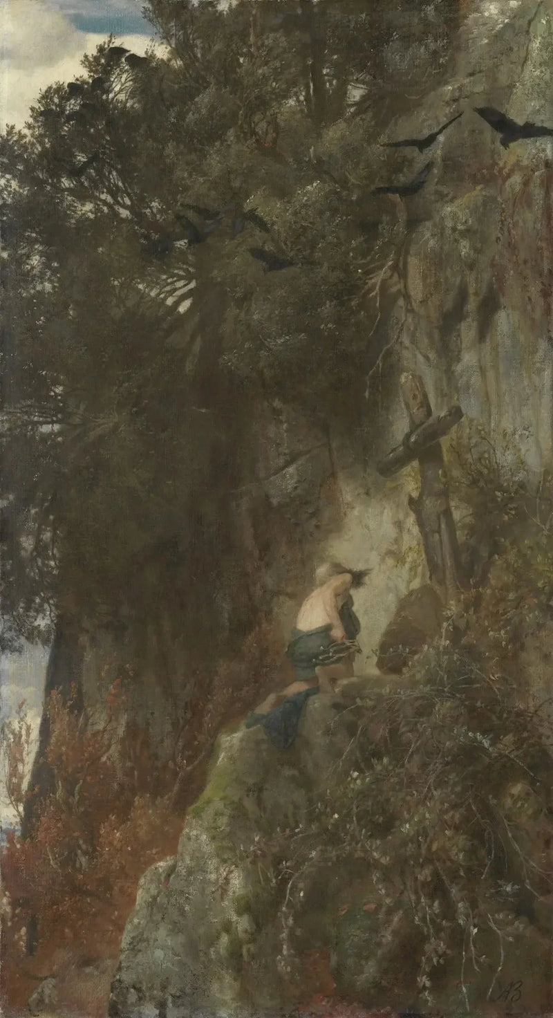 Eremiten - Arnold Böcklin