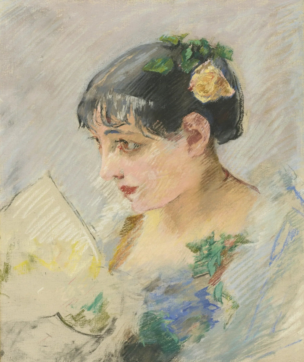 L'Espagnol - Eva Gonzalès image 1 reproduction de peinture à l’huile