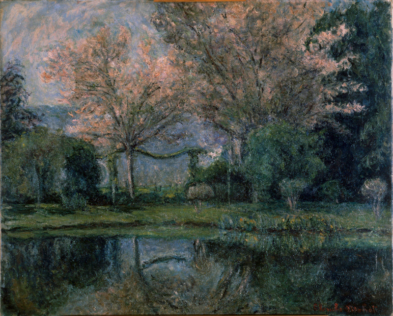 Giverny dammen - Blanche Hoschede Monet