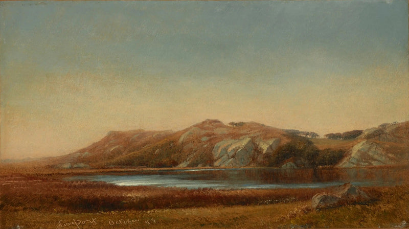 Almysjön, Newport, Rhode Island - John Frederick Kensett