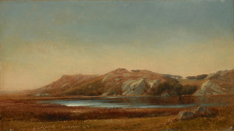 Almysjön, Newport, Rhode Island - John Frederick Kensett
