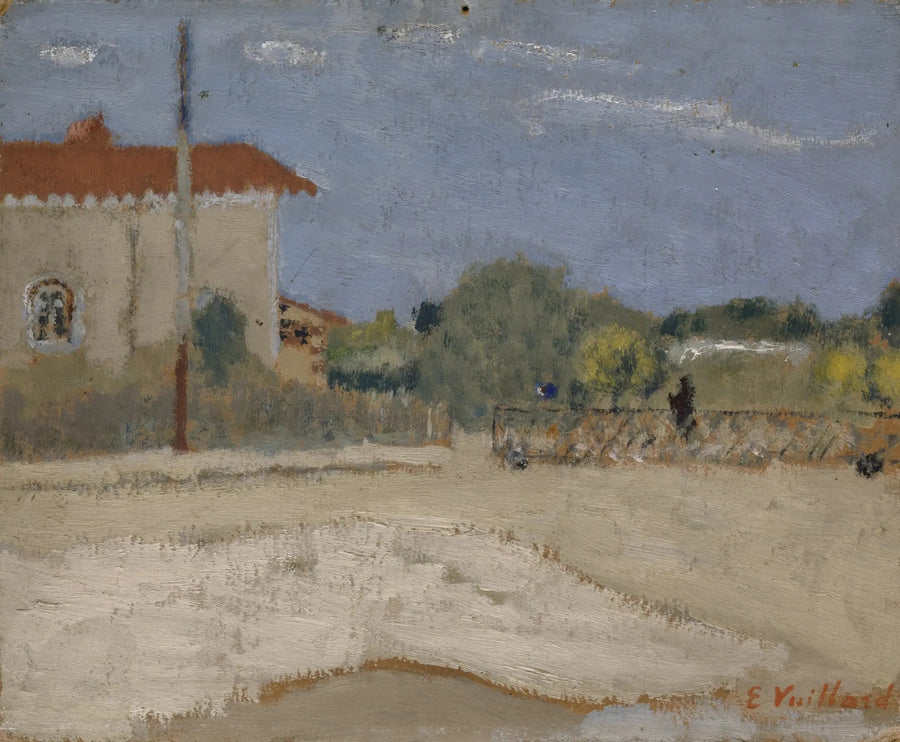 L'Étang-la-Ville. Tågstationen - Édouard Vuillard