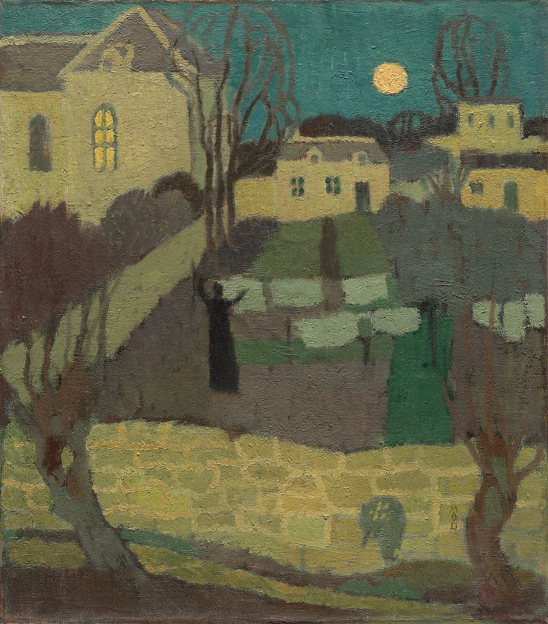 Torkning av tvätt - Maurice Denis