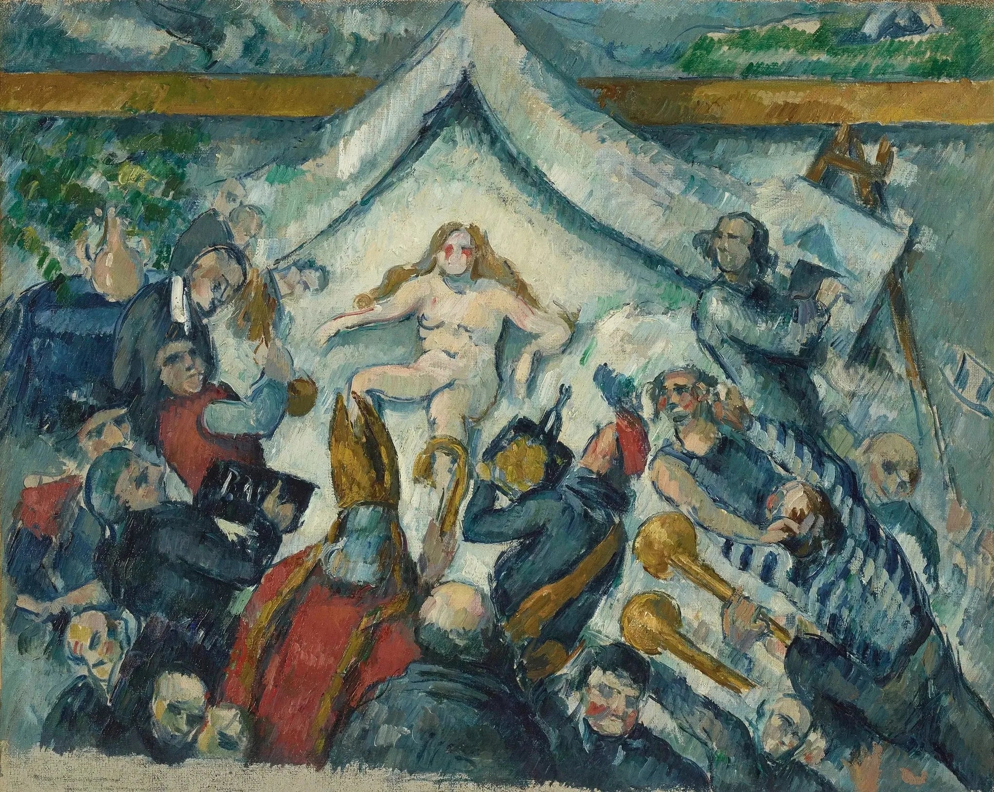 L'Éternel féminin - Paul Cézanne image 1 reproduction de peinture à l’huile