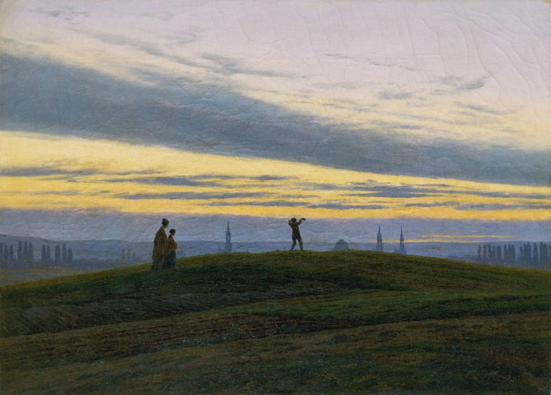 Aftonstjärnan - Caspar David Friedrich