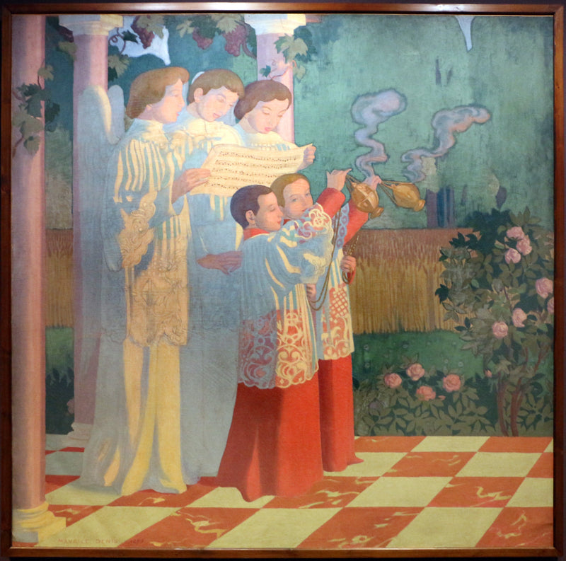 Höjdpunkten av den heliga korsfästelsen och förhärligandet av mässans offer - Maurice Denis