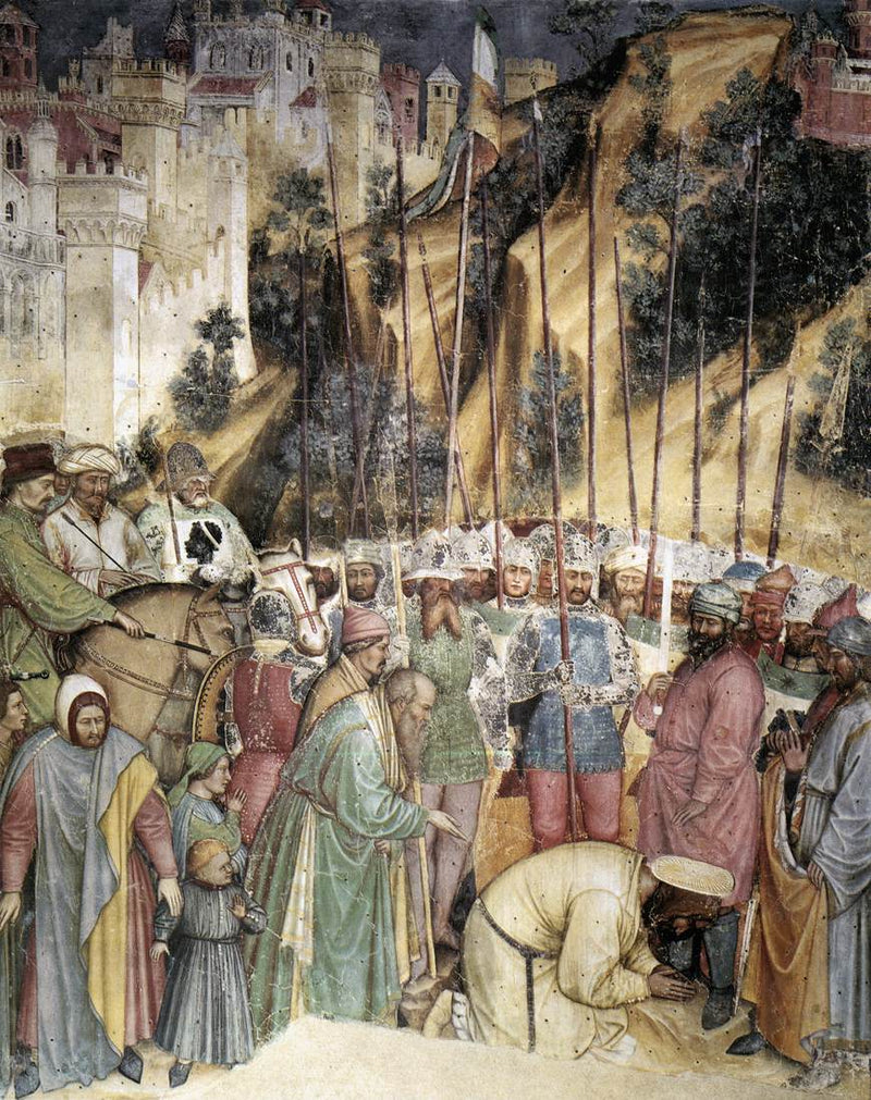 Saint Georges utförande - Altichiero da Zevio