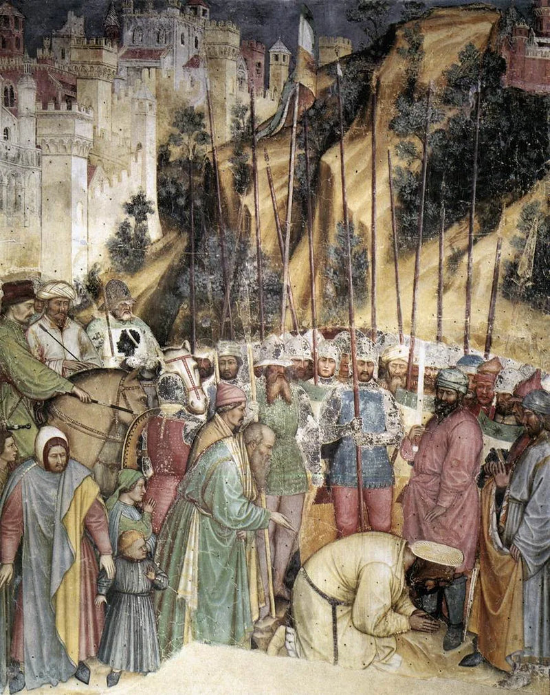 Saint Georges utförande - Altichiero da Zevio